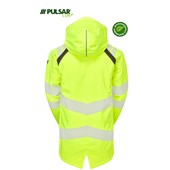 Pulsar Life LFE968 Yellow Women's GRS Recycled Insulated Waterproof Hi Vis Jacket