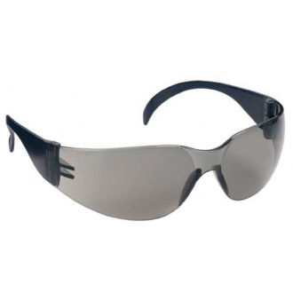 JSP M9401S Wraplite Smoke Safety Sunglasses ASA718-165-000 - Anti Scratch Hardia Lens