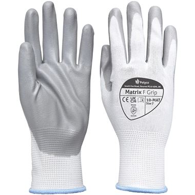 Polyco Matrix F Grip Gloves 10-MAT with Nitrile Palm - 13g