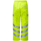 Pulsar P206-R Yellow GRS Recycled Hi Vis Waterproof Over Trousers
