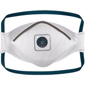 Portwest P261 Trifold FFP2 Valved Dolomite Fold Flat Disposable Masks (Pack 10)