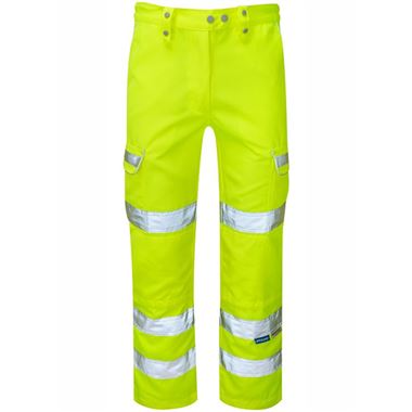 Pulsar P346LDS Yellow Women's Hi Vis Combat Trousers