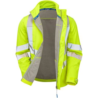 Pulsar P534 Yellow Hi Vis Softshell Jacket (3L)