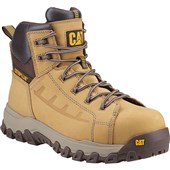Caterpillar Threshold Metal Free Composite Waterproof Safety Boots S7L HRO FO SR - Honey