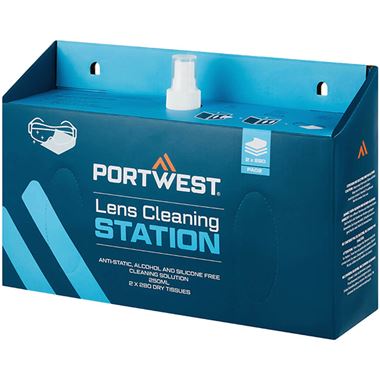 Portwest PA02 Lens Cleaning Station - White