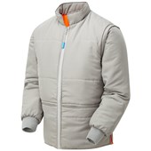 Pulsar PR497-R Rail Orange GRS Recycled 7-in-1 Hi Vis Storm Coat c/w Interactive Bodywarmer