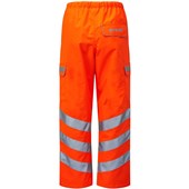 Pulsar PR503-R Rail Orange GRS Recycled Hi Vis Waterproof Over Trousers