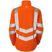 Pulsar PR707-R Rail Orange GRS Recycled Women's Hi Vis Softshell Jacket (3L)