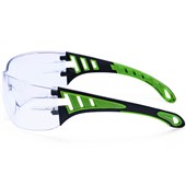 Portwest PS12 Tech Look Clear Safety Glasses - Anti Scratch Lens