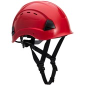 Portwest PS73 Working At Height Endurance Mountaineer Safety Helmet - Vented Wheel Ratchet Short Peak