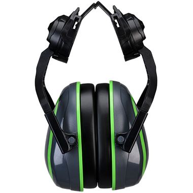Portwest PW03 HV Extreme Metal Free Clip On Ear Defenders Low SNR 23dB