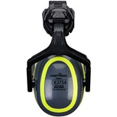 Portwest PW04 HV Extreme Metal Free Clip On Ear Defenders Medium SNR 26dB