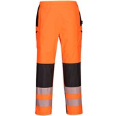 Portwest PW386 PW3 Orange Women's Waterproof Hi Vis Rain Trouser