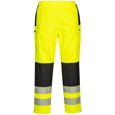 Portwest PW386 PW3 Yellow Women's Waterproof Hi Vis Rain Trouser