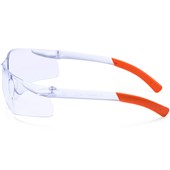 Portwest PW38 Pan View Clear Safety Glasses - Anti Scratch Lens
