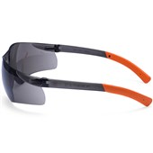 Portwest PW38 Pan View Smoke Safety Sunglasses - Anti Scratch Lens
