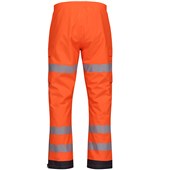 Pulsar React RCT803 Rail Orange Recycled Hi Vis Waterproof  Over Trouser