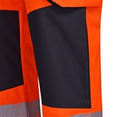 Pulsar React RCT803 Rail Orange Recycled Hi Vis Waterproof  Over Trouser