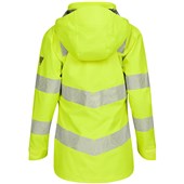 Pulsar React RCT850 Yellow Women's Recycled Waterproof Hi Vis Shell Jacket