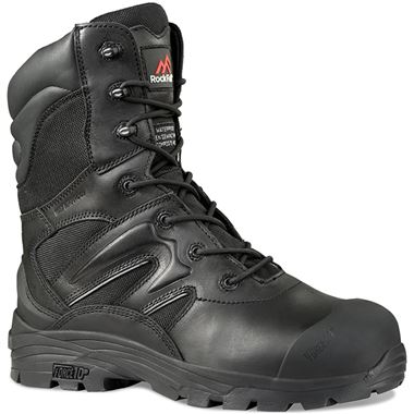 Rock Fall RF4500 Titanium Waterproof Composite Side Zip Safety Boot S3 WR CI HI HRO SRC