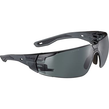 Bolle RUSH 2.0 Safety Glasses AS & AF Smoke Lens - RUSHMN20E