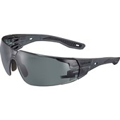 Bolle RUSH 2.0 Safety Glasses AS & AF Smoke Lens - RUSHMN20E