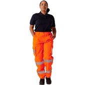 Supertouch Orange Women's Hi Vis Combat Trousers