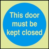 this door must be kept closed 