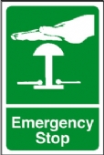 emergency stop (red) emergency stop (red)