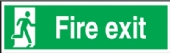 fire exit (man left) fire exit (man left)