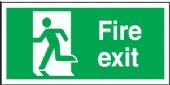 fire exit (man left) fire exit (man left)