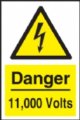 danger 11000 volts danger 11000 volts
