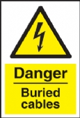 danger buried cable danger buried cable