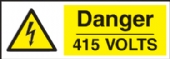 danger 415 volts danger 415 volts