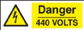 danger 440 volts danger 440 volts