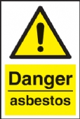 danger asbestos danger asbestos