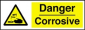 danger corrosive danger corrosive