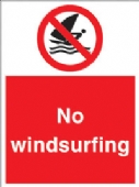 no windsurfing no windsurfing