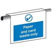 Paper waste only Paper waste only