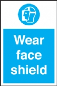 wear face shield wear face shield