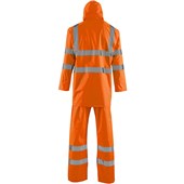 Supertouch Orange Premium Lightweight Waterproof Hi Vis Rainsuit