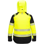 Portwest T162 PW3 Yellow Women's Class 1 Padded Waterproof Hi Vis Winter Jacket