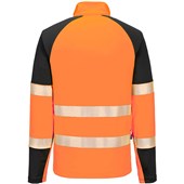 Portwest T172 PW3 Orange 1/4 Zip Hi Vis Sweatshirt