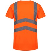 Regatta TRS194 Pro Orange/Navy Two Tone Hi Vis T-Shirt
