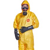 Dupont Tychem 2000C Hooded Disposable Coverall Type 3/4/5/6
