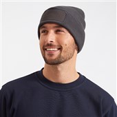 Uneek UC411 Rectangular Patch Knitted Beanie Hat