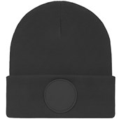 Uneek UC412 Circular Patch Knitted Beanie Hat