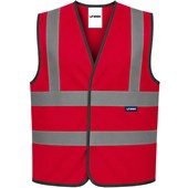 Uneek UN801 Coloured Sleeveless Safety Waistcoat
