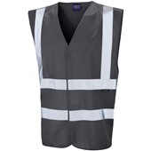 Leo Workwear Pilton EcoViz Coloured Reflective Vest
