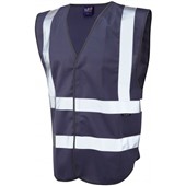 Leo Workwear Pilton EcoViz Coloured Reflective Vest